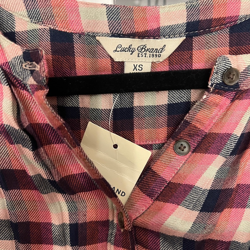 Lucky Brand Plaid Shirt